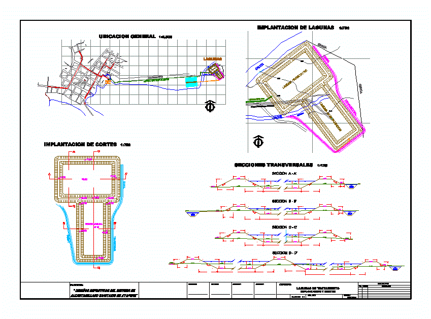 Progettazione definitiva della rete fognaria di Ayapure