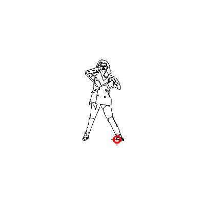 persona in elevazione