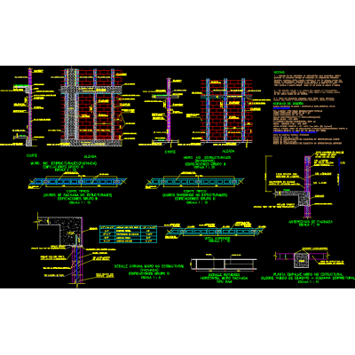 Detalles mamposteria estructural