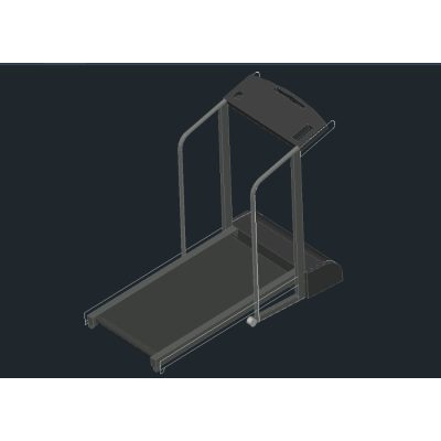 Modelo 3D de Cinta de Correr