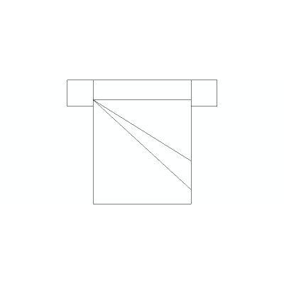 Cama De 1,50×1,90M Vista En Planta, 02