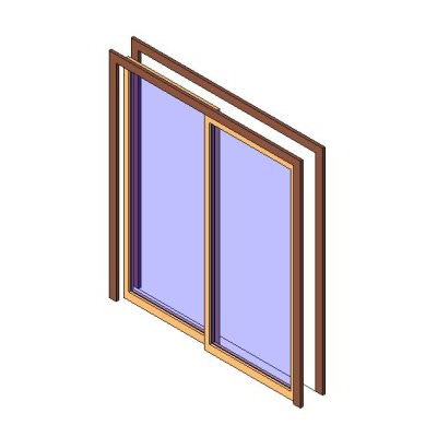 Puerta Ventana Corrediza de Doble Cristal