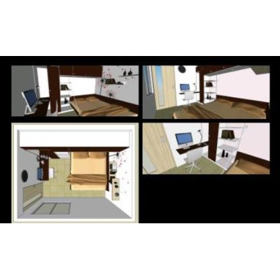 Remodelaciòn de un dormitorio para nina