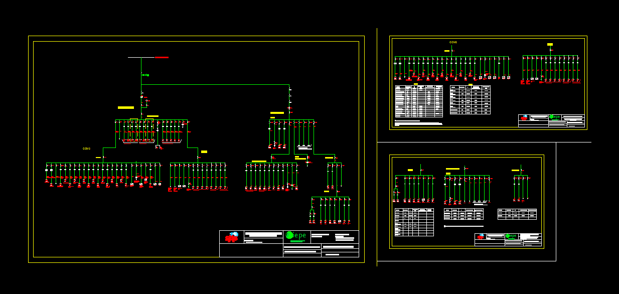 substation single line diagram