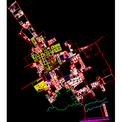 Plano del municipio de funza