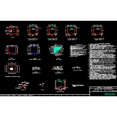 Vault for single-phase transformer