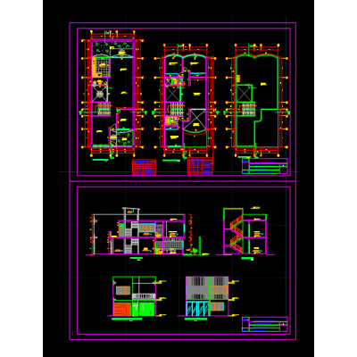 Proyecto casa 2 pisos