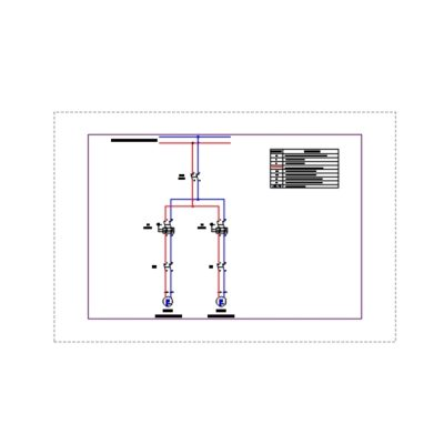 Force diagram for a 0.5 hp motor