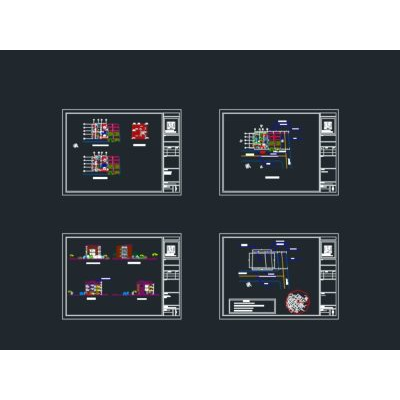 Plano de Edificio Multifamiliar de 3 Pisos