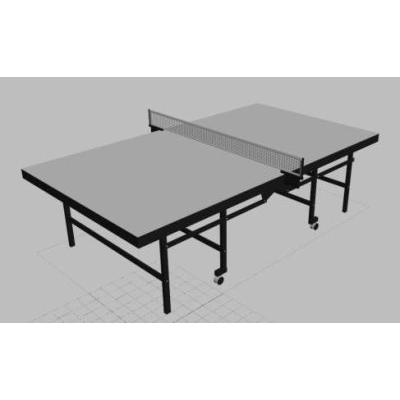 Tavolo da ping pong 3d