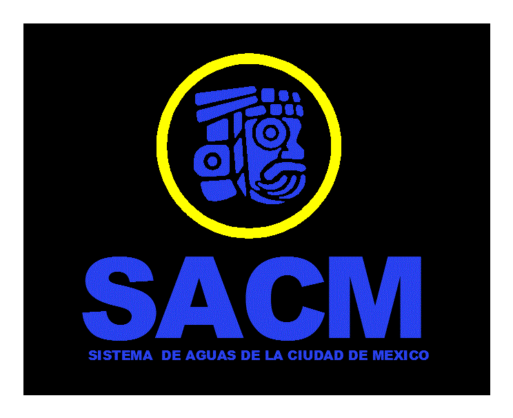 Mexico City water system logo; sacm