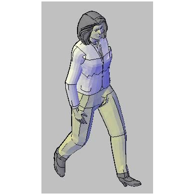 Mujer 3d