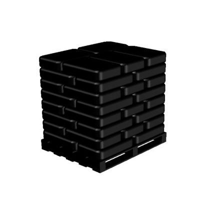 Pallet de cemento con bolsas