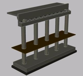 3D-Brückenbock