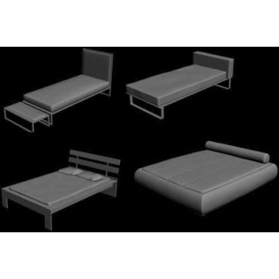 Archmodel 01 - (6 modelos de camas)