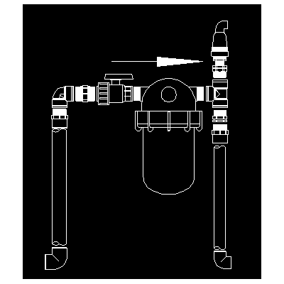 Cabezal riego manual