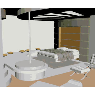 Suite master motel 3d max