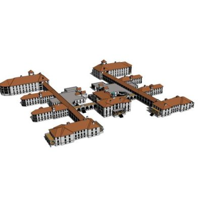 Hospital 3d skp