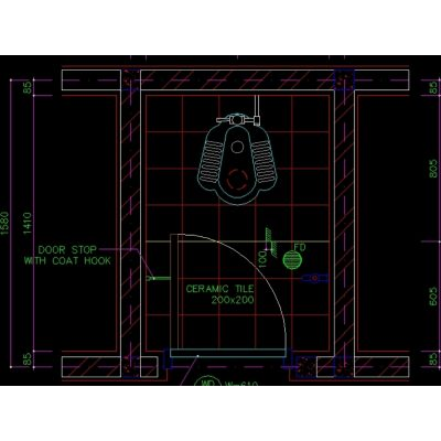 Toilet jongkok atau toilet basah manual