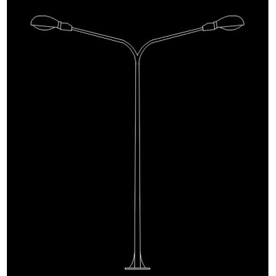 Farola doble
