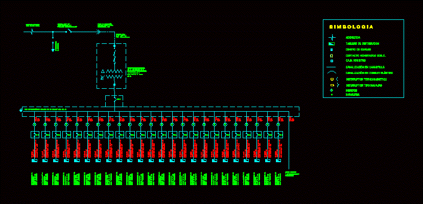 electrical single line diagram