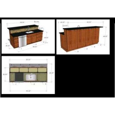 Cocina 3D Americana