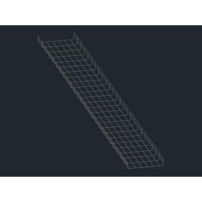 Escalerilla portacables 3d