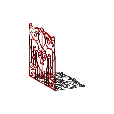 3d artistic blacksmith door