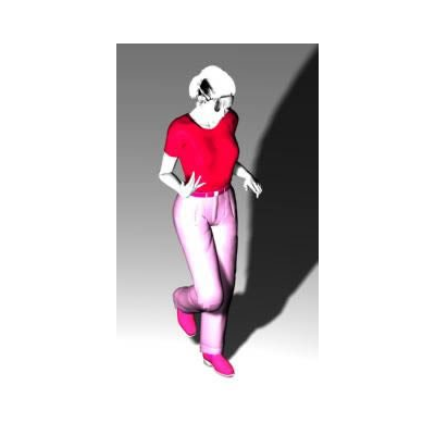 Mujer caminando