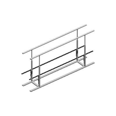 Barras paralelas 3d