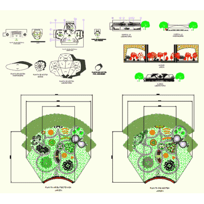 Proyecto arquitectonico de jardin botanico
