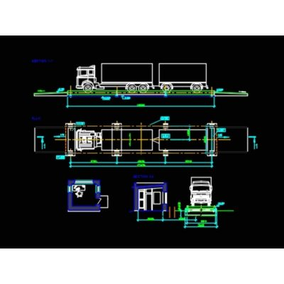 Weighbridge drawing