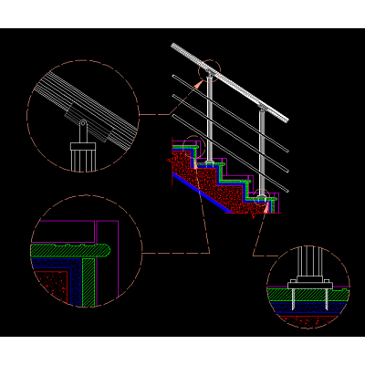 Escaleras detalle