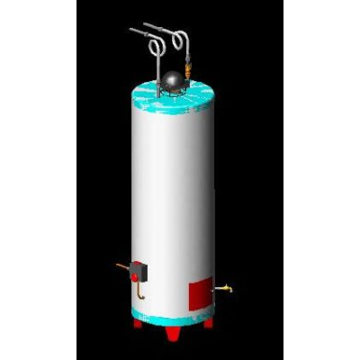 Termotanque 3d