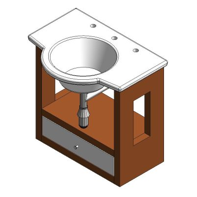 Lavabo con mueble
