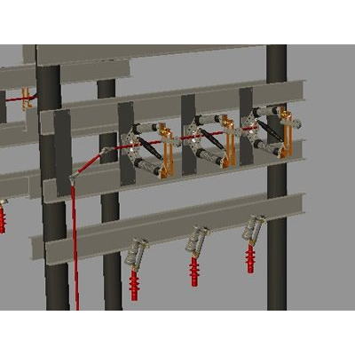 Medium voltage arrival portico