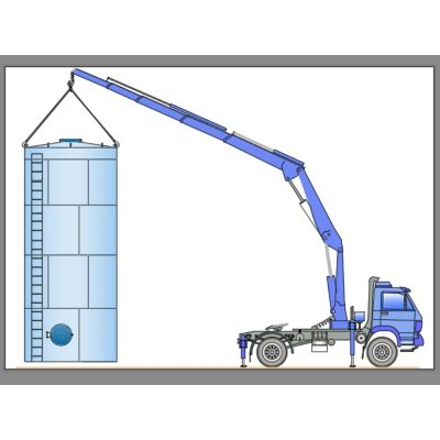 Camion - silos de altura