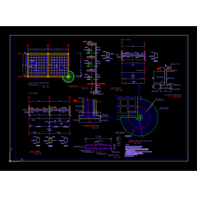 Escalera helicoidal de hormigon
