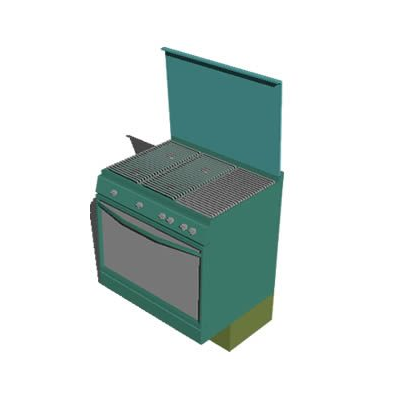 Estufa Moderna 3D