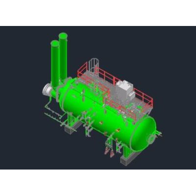 Tratador termoelectro estatico 3d