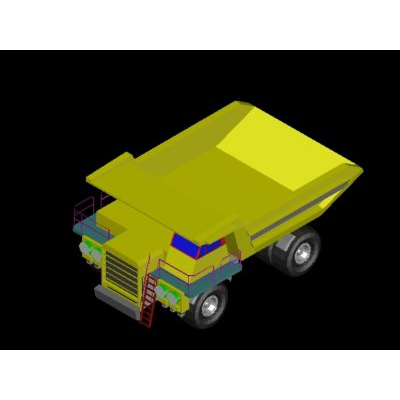 Camion minero en formato