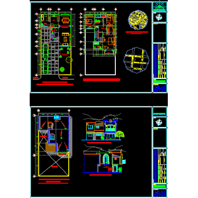 House 200 m2 construction