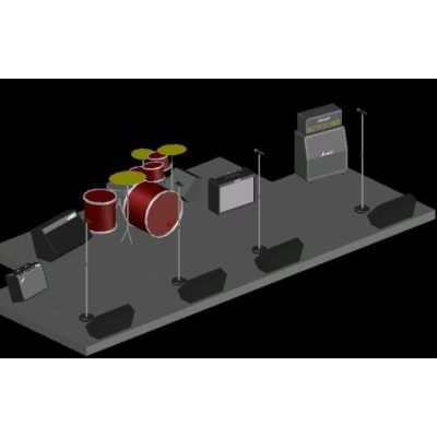 Instrumentos musicales 3d