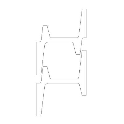 Perfil de Ventana Corredera de Aluminio