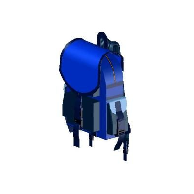 Bolsa de la escuela 3d