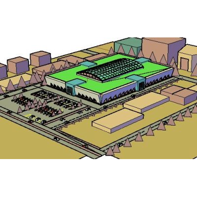 Centro comercial  3d