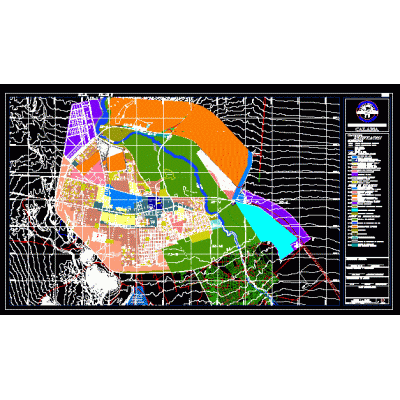 Plano regulador calama 1990