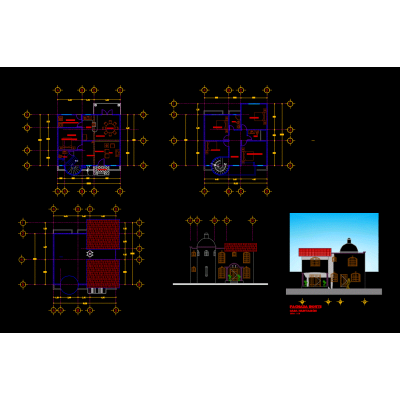Casa habitacion dos niveles