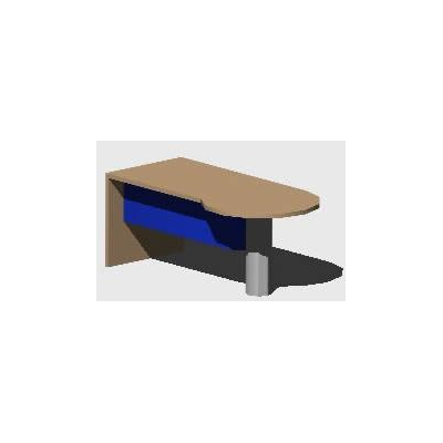 Escritorio Moderno de Oficina 3D