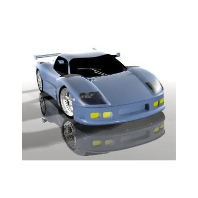 Prototipo de auto deportivo en